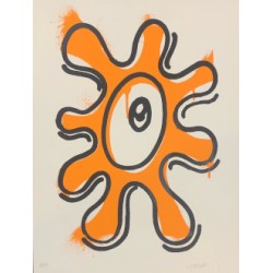 Serigrafía naranja